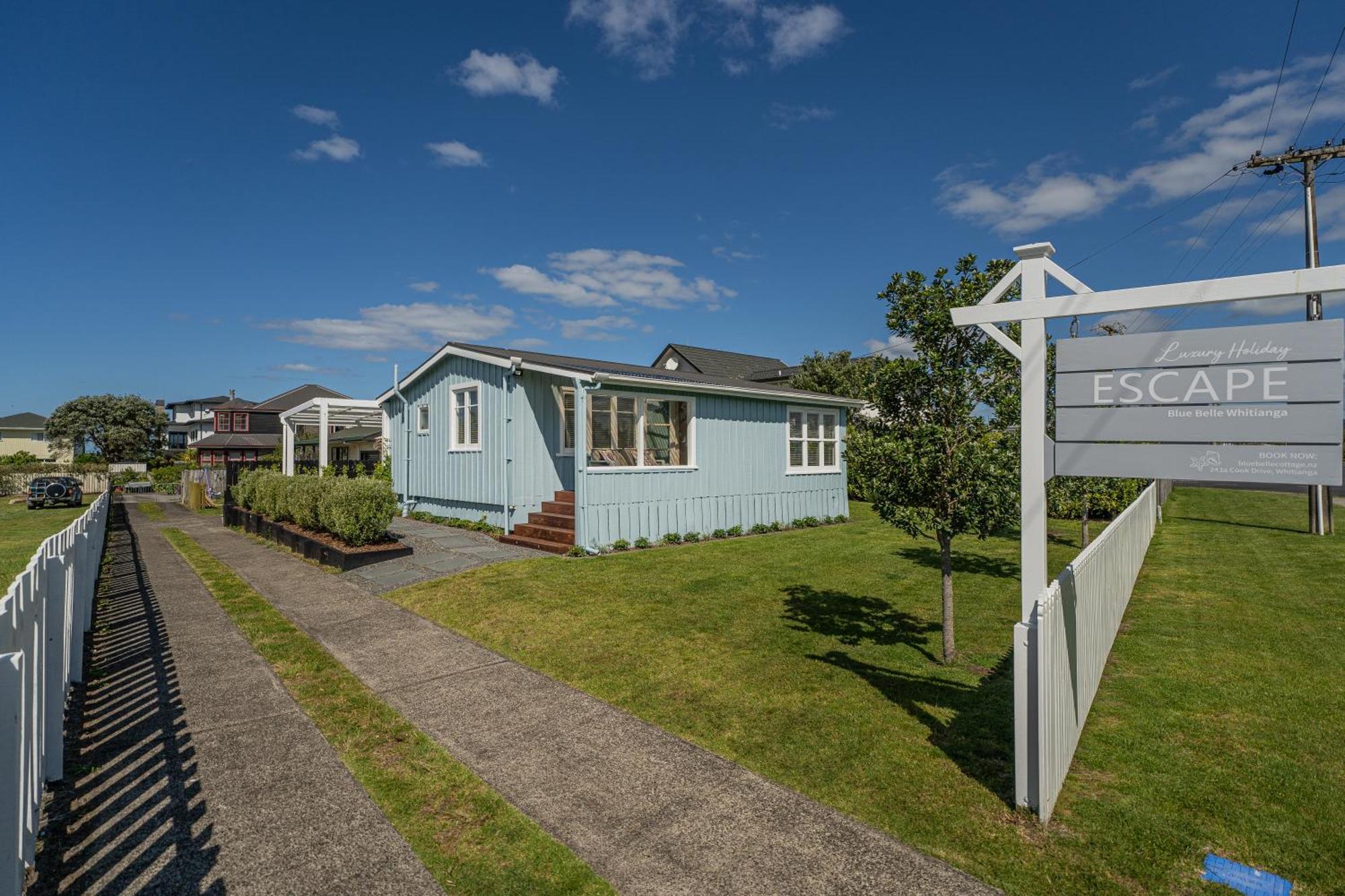 Blue Belle Cottage Whitianga Bagian luar foto